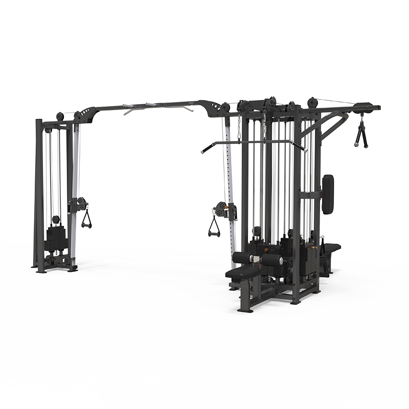 China PE406 6 Stack Commercial Mobile Gym Free Weight Stack Exercise Machine manufacturers and suppliers Juyuan Fitness